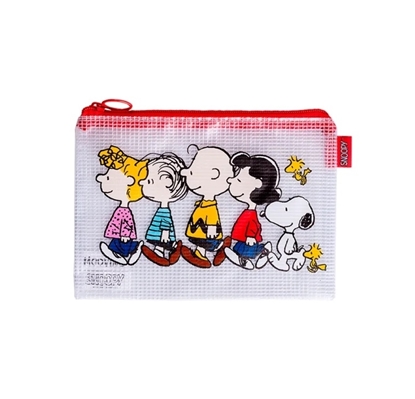 Imagen de Snoopy sobre con cierre mooving linea maw