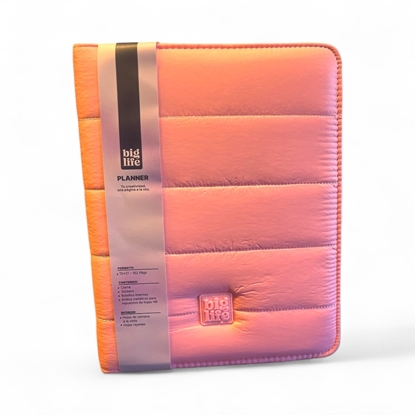 Imagen de Planner big life puffer 15x21 162pag rosa
