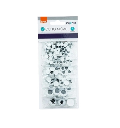 Imagen de Ojos moviles brw blister 6 sobres de 2gr