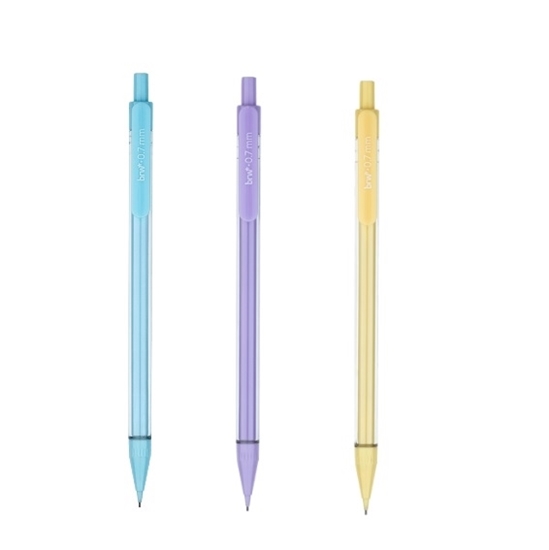 Imagen de Brw portamina 0.7mm neon pastello- display 12 unidades