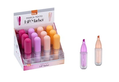 Imagen de Brw resaltador lip - display 12 unidades