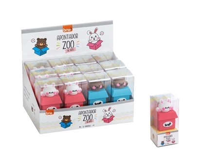 Imagen de Brw sacapunta zoo - display 12 unidades