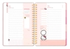 Imagen de Agenda mooving hello kitty dia por pagina c/e 14 x 20