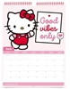 Imagen de Calendario mooving hello kitty