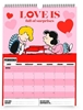 Imagen de Calendario mooving snoopy