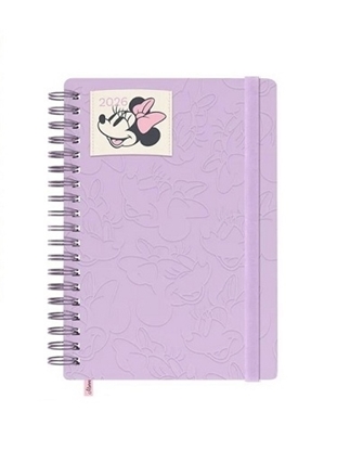Imagen de Agenda mooving minnie mouse dia por pagina con espiral