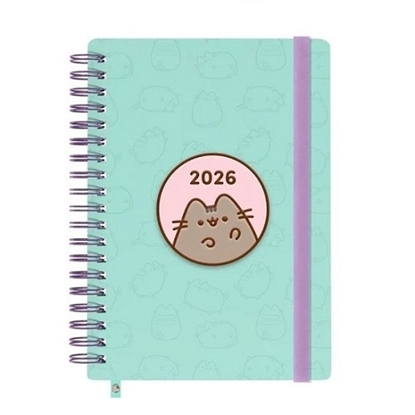 Imagen de Agenda mooving pusheen dia por pagina 14 x 20