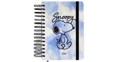 Imagen de Agenda mooving snoopy Dia Por Pagina Con Espiral