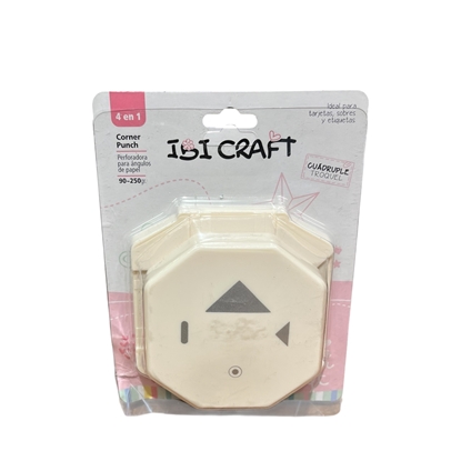 Imagen de Perforadora esquinas ibi craft cabezal a 4 en 1 tags etc
