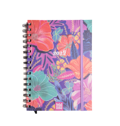 Imagen de Agenda big life floral 1 s/v 15x21 162pag 2026