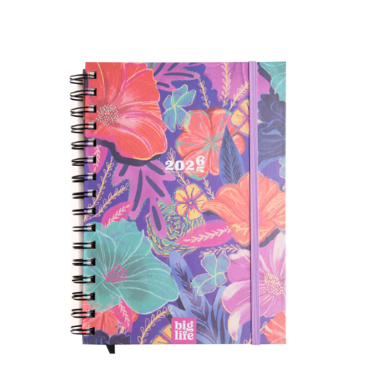 Imagen de Z Agenda big life floral 1 s/v 15x21 162pag 2026