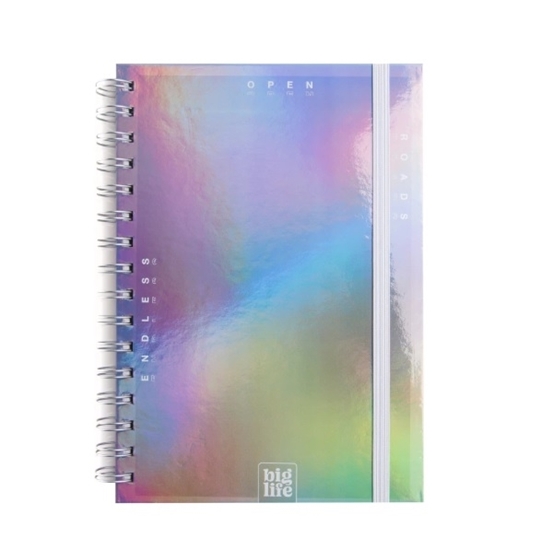 Imagen de Agenda big life holografica 1 d/p 15x21 372pag 2026