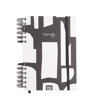 Imagen de Z Agenda big life monocromatica 2 s/v 15x21 162pag 2026