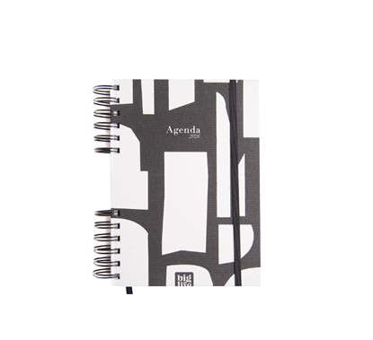 Imagen de Agenda big life monocromatica 2 d/p 10x15 372pag 2026