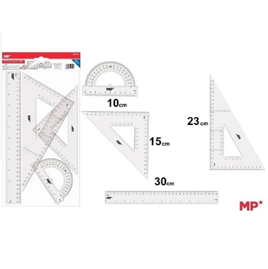 Imagen de Juego de geometria  30cm main paper