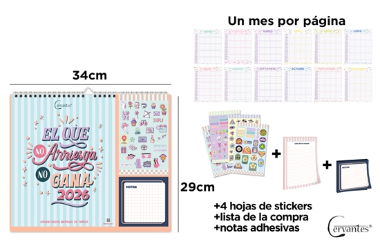 Imagen de Calendario planificador main paper 2026