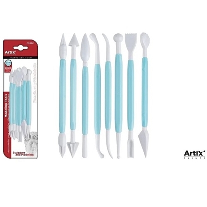 Imagen de Herramientas para modelar plástico polyclay artix