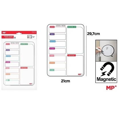 Imagen de Planificador semanal magnetico main paper