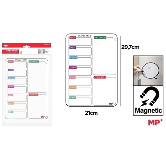 Imagen de Planificador semanal magnetico main paper