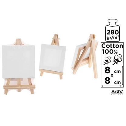 Imagen de Bastidor mini 8x8cm 280gr artix con caballete