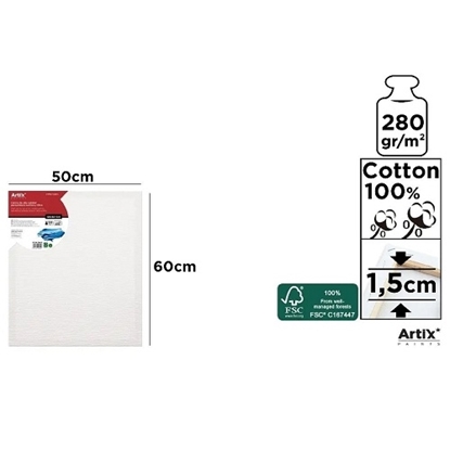 Imagen de Bastidor artix 50x60x1.5cm 280gr