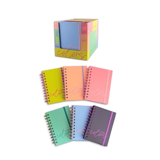 Imagen de Cuaderno ibi craft colors t/d 150 hj. c/esp. 177 x 220 mm