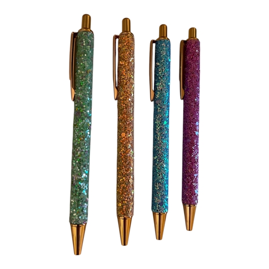 Imagen de A.Boligrafo retráctil con brillo