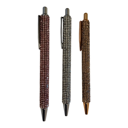 Imagen de A.Boligrafo retractil con brillantes