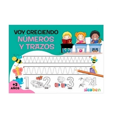Imagen de Libro voy creciendo: numeros y trazos