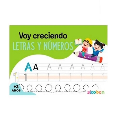 Imagen de Libro voy creciendo: letras y numeros