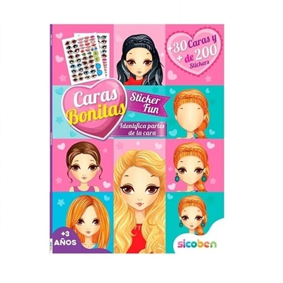 Imagen de Libro crea caritas - bonitas