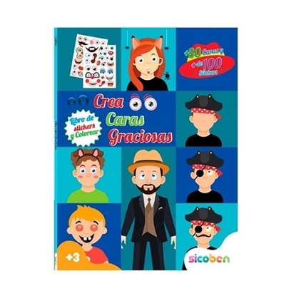 Imagen de Libro crea caritas - graciosas