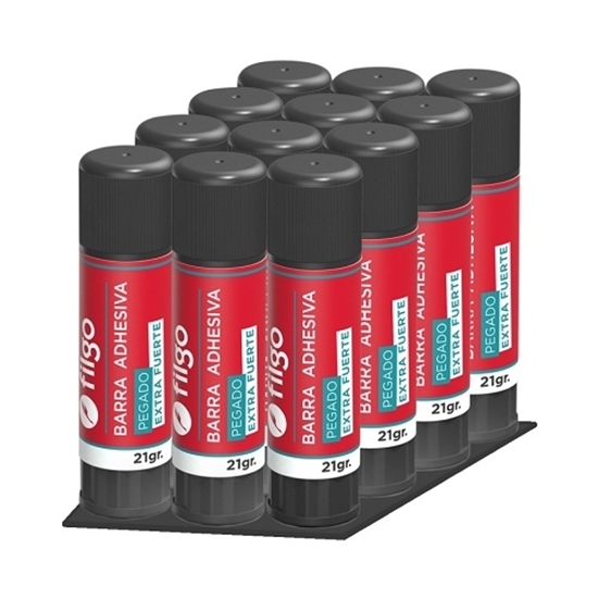 Imagen de barra adhesiva filgo EXTRA FUERTE  21 gr - display 12 unidades
