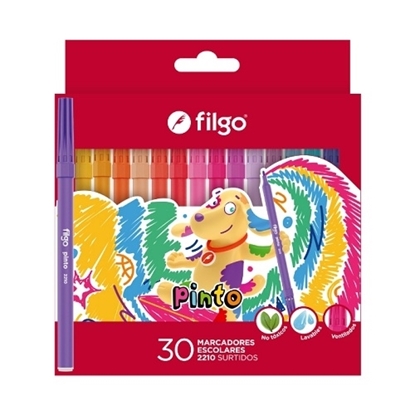 Imagen de marcador filgo pinto 2210 - estuche 30 surtido