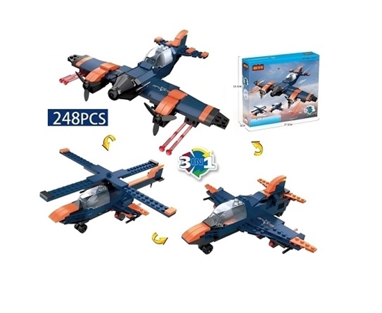 Imagen de Blokes cogo para armar avion 248 pzas             /36