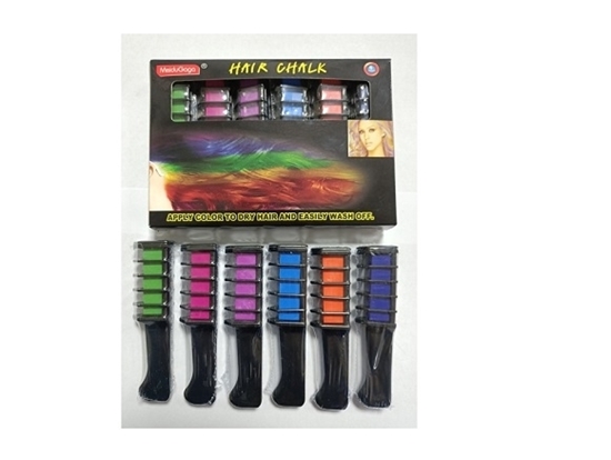 Imagen de Cosmeticos set de tizas para el pelo               /144