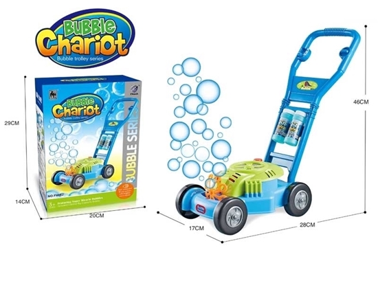 Imagen de A.Maquina corta pasto lanza burbujas                /18