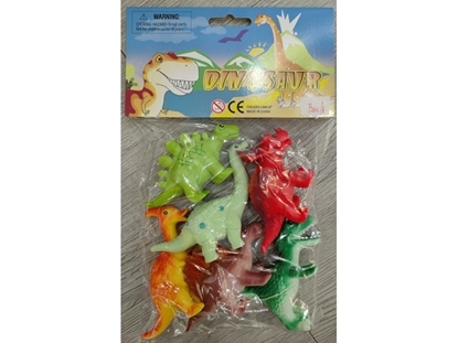 Imagen de A.Animales baby soft dino 6 unidades           /72