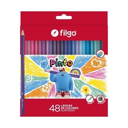 Imagen de color Filgo de resina pinto - estuche 48 surtido