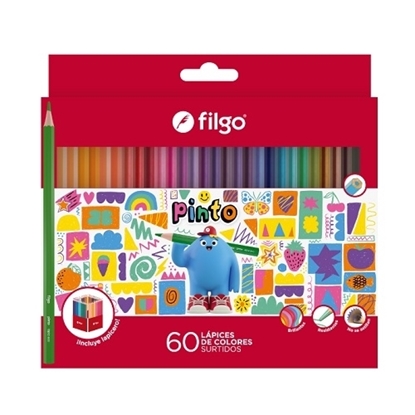 Imagen de color Filgo resina pinto - estuche 60 surtido