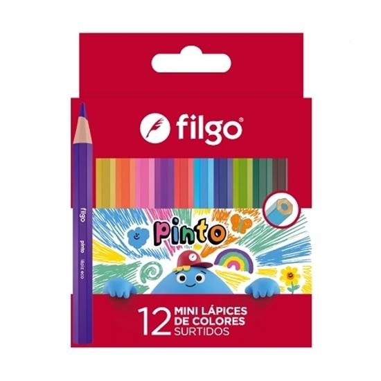Imagen de color Filgo de resina pinto mini - estuche 12 surtido