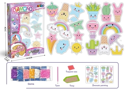 Imagen de A.Diamond Painting  coleccion Kawai           /240