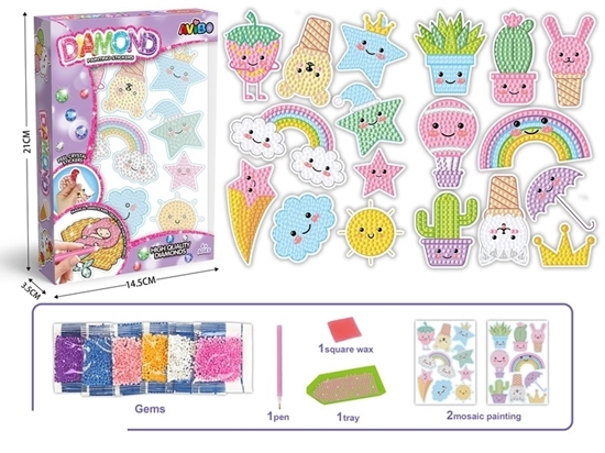 Imagen de A.Diamond Painting  coleccion Kawai           /240