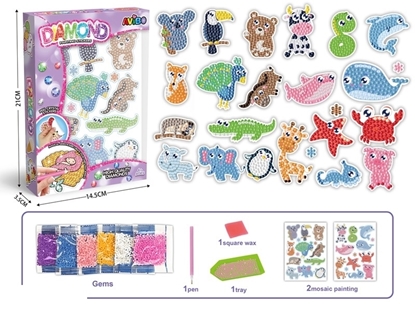 Imagen de A.Diamond painting coleccion animales surtidos                 /240