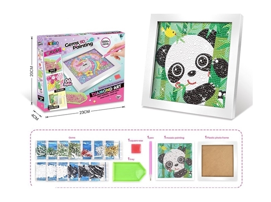 Imagen de A.Diamond painting grande panda            /96