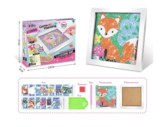 Imagen de A.Diamond painting grande zorro          /96