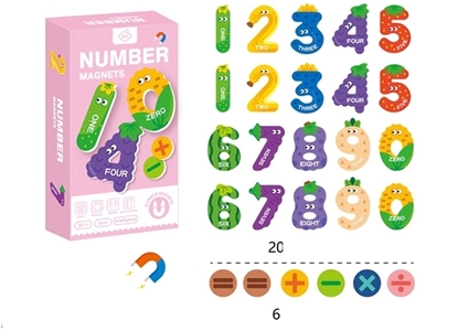 Imagen de A.Imantados Números divertidas         /96