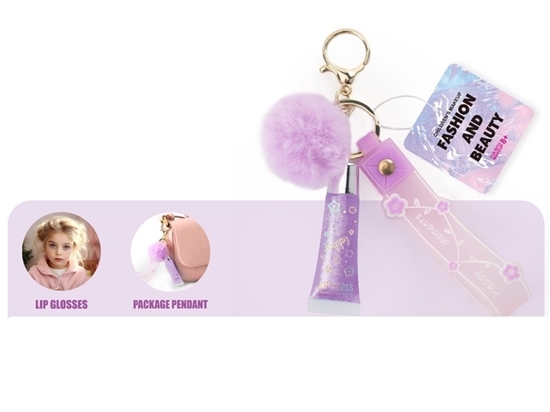 Imagen de A.Cosmetico brillo labial + llavero              /360