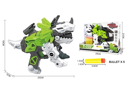 Imagen de A.Pistola lanza dardos dino                    /60
