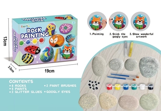 Imagen de A.Set de piedras para pintar                /36